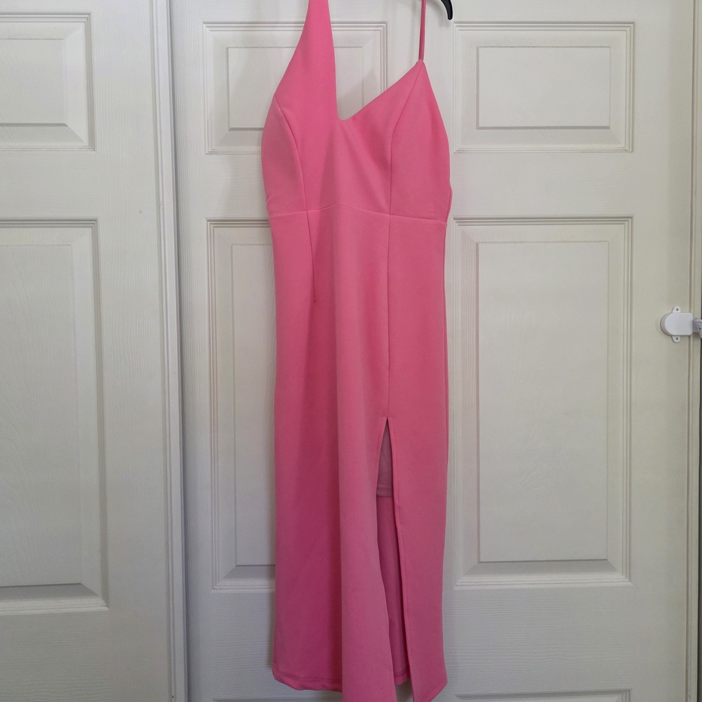 Hello Molly "Speed It Up" Midi Dress - Pink